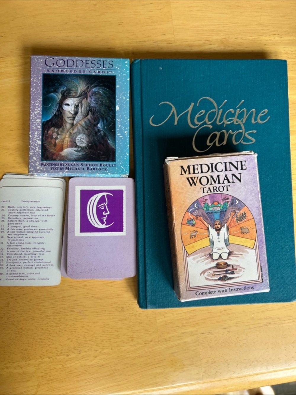 Tarot Deck Lot of 3 INCOMPLETE